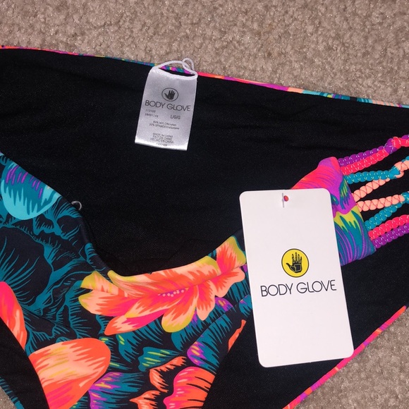 Body Glove floral bikini bottom - Picture 2 of 3